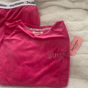 New Juicy Couture Velvet Set